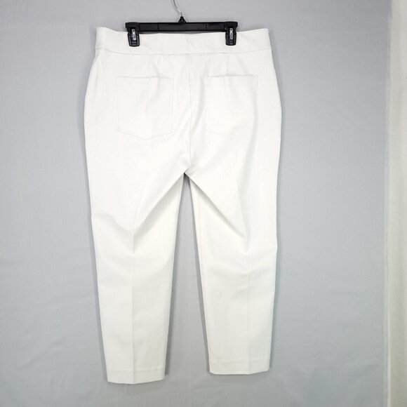 Spanx Ankle Straight Pants Silver Lining Comfort On The Go Plus 1X - Picture 3 of 16